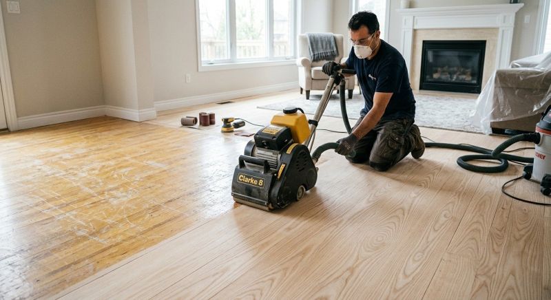 Birch Floor Refinishing in Olathe, KS