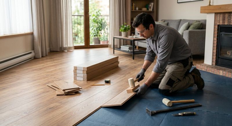 Laminate Flooring Replacement in Roseville, CA