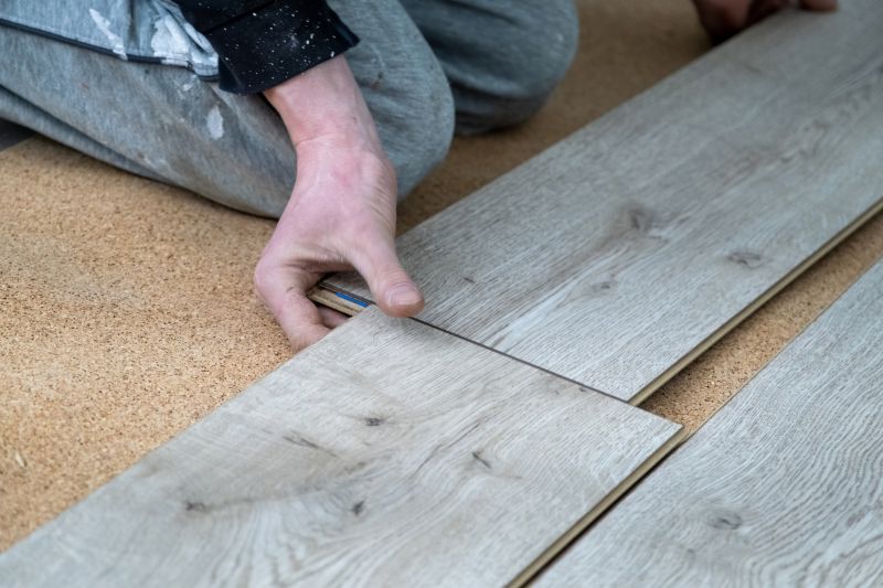 Cork Floor Repair in Progress