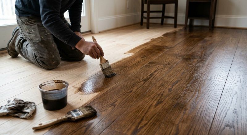 Floor Staining Service in Alpharetta, GA