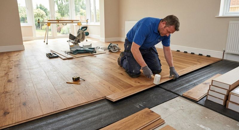 Hardwood Floor Installation in Manassas, VA