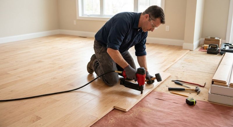 Maple Flooring Installation in Austin, TX