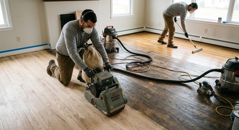 Parquet Floor Refinishing in Olathe, KS