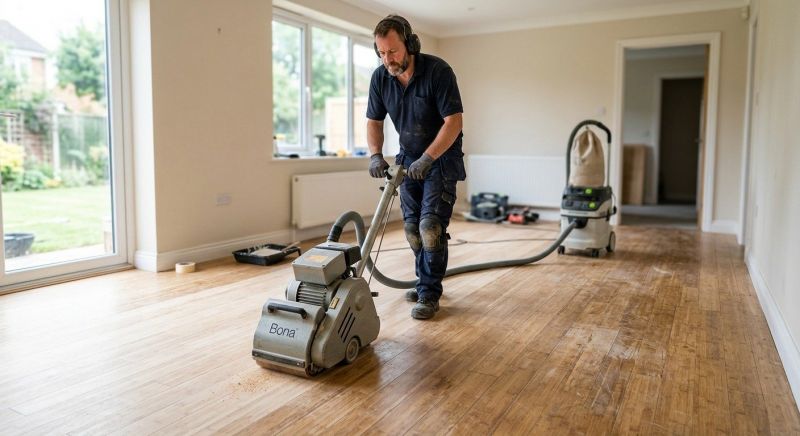 Teak Floor Refinishing in Overland Park, KS