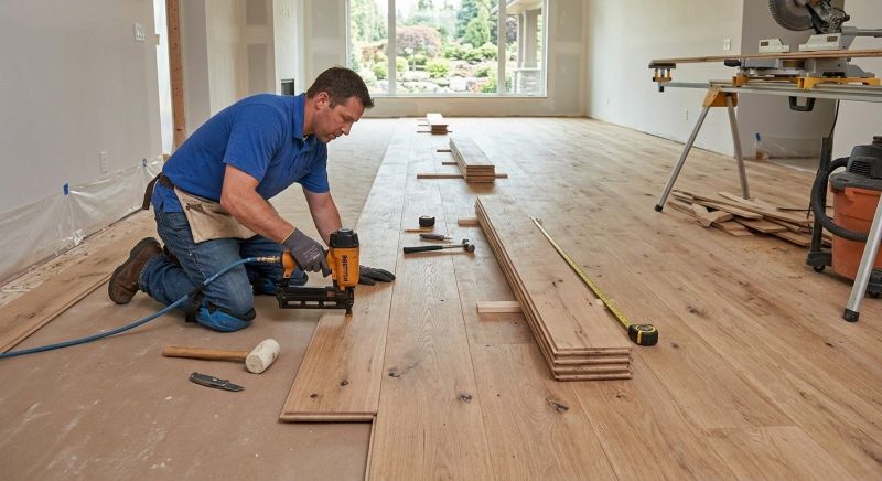 Walnut Flooring Installation in Phoenix, AZ